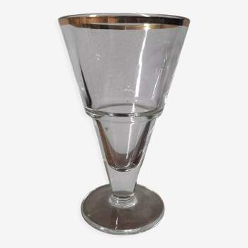 Conical glass vase La Rochère