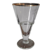 Conical glass vase La Rochère