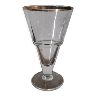 Conical glass vase La Rochère