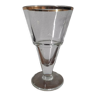 Conical glass vase La Rochère