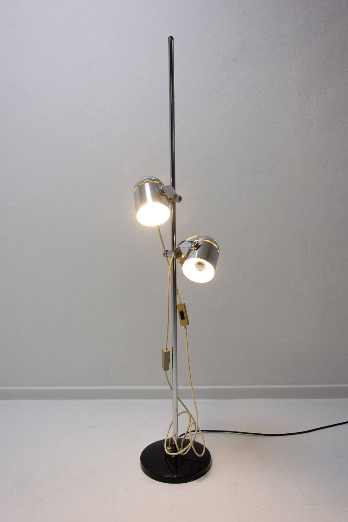 Vintage eastern bloc mid century floor lamp by Stanislav Indra, 1970´s