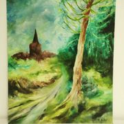 Tableau , huile signée jacques barbot ( hem )