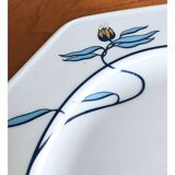 6 breakfast plates 'Hutschenreuther Germany' octagonal design 1980s