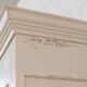 Vaisselier vintage en bois - couleurs lin