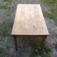 Cherry farm table, turned legs, 2 extensions