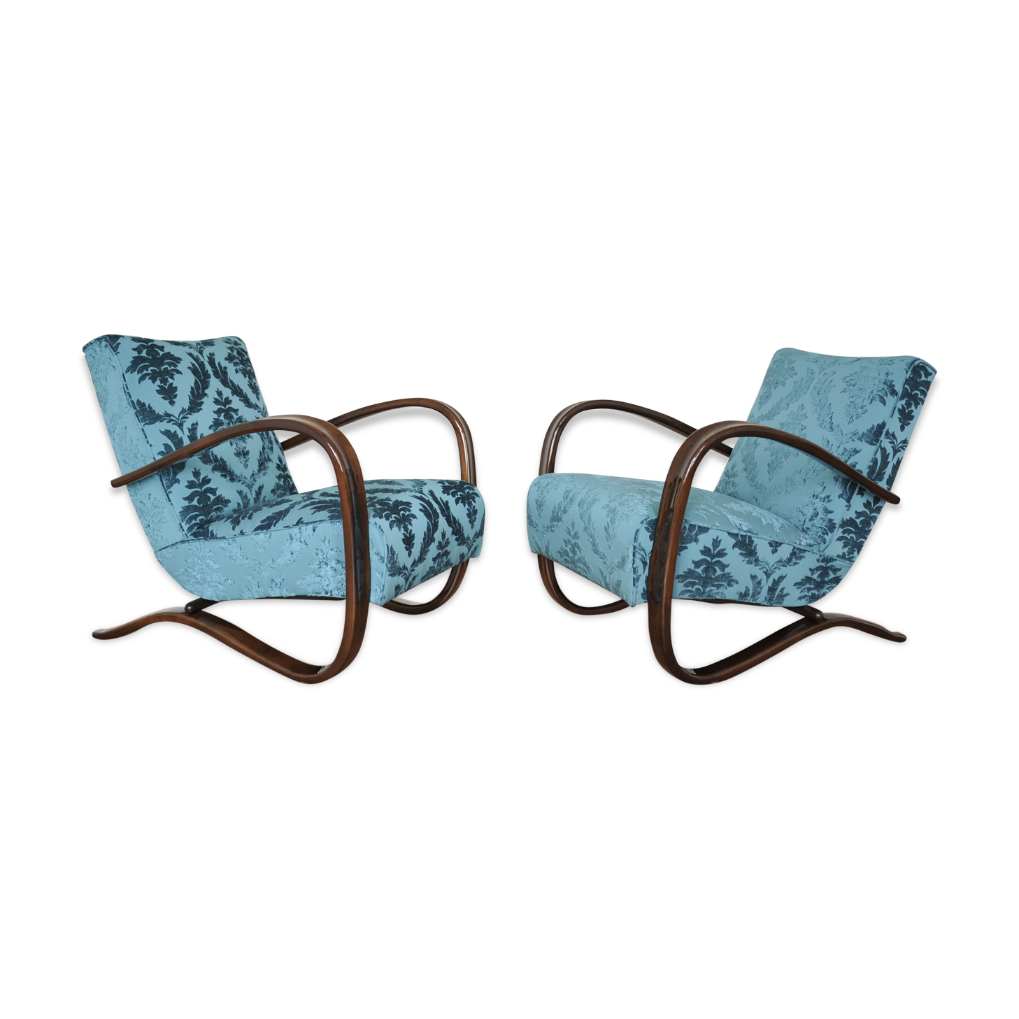 Fauteuils halabala H-269 ART DECO restauré