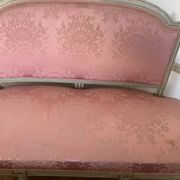 Vintage canapé / Antique banquette in Louis XVI style