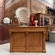 Oak counter from the 1950s