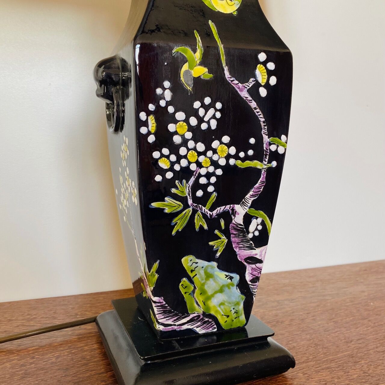 Faience d'art de Rodez table lamp