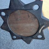 Mirror carved wood art deco