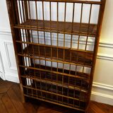 Vintage Foldable Bamboo Shelf