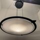 Black and white Murano Glass Light Pendant
