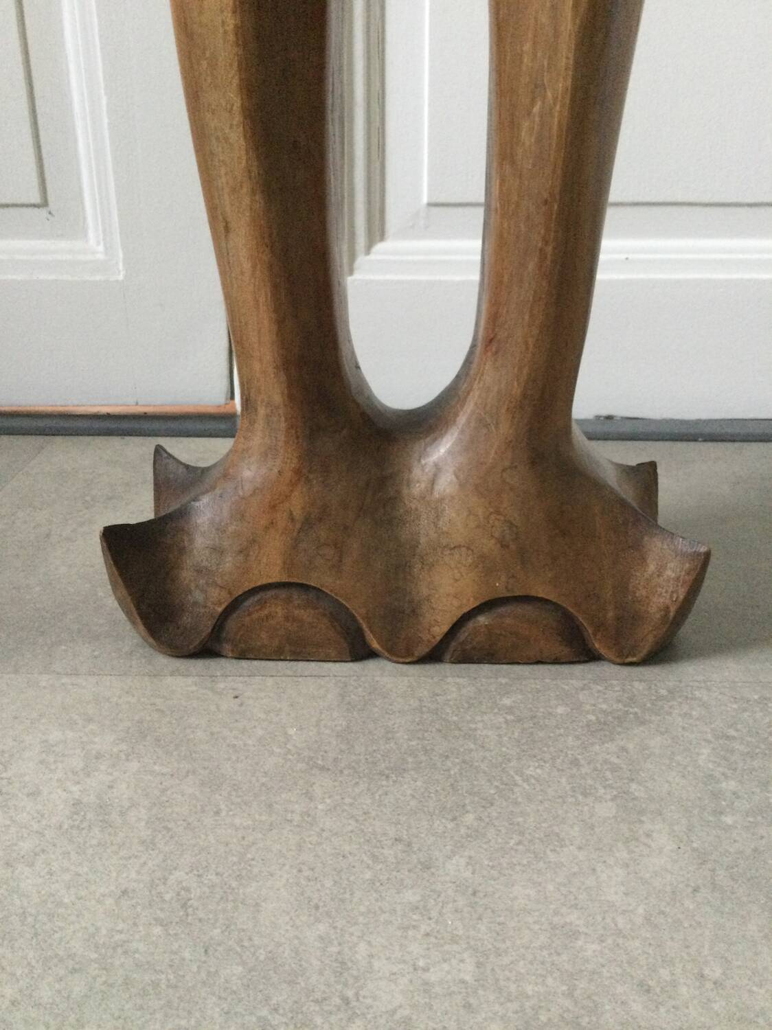 XXL couple sculpture, Scandinavian style, 60s