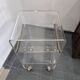 Rolling dessert trolley in plexiglass – Marais International – 1970s-1980s