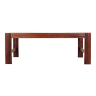 Banc en palissandre, design danois, années 1970,  Danemark