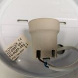 Two beautiful ceiling lights with crystal glass shades. Denmark 1980s