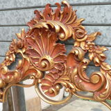 Gilded rococo mirror