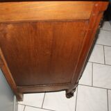 Louis XV oak and cherry wood sideboard