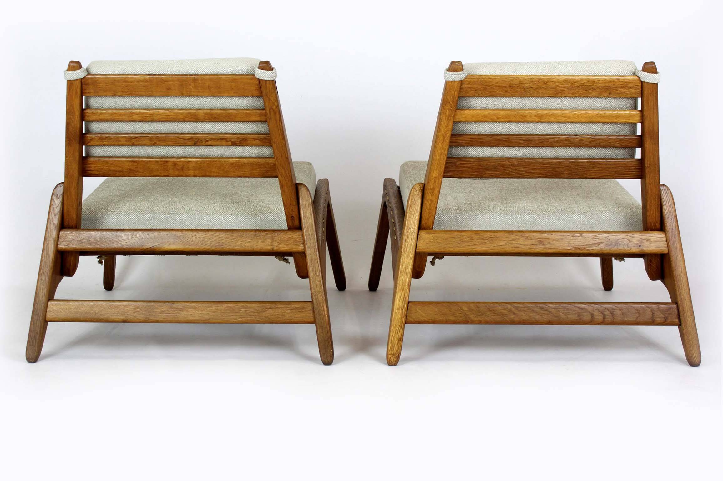 Restored Mid-Century Scandinavian Hunting Chairs by Kristiansson, 1950s