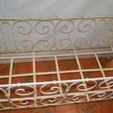 Wrought iron crib