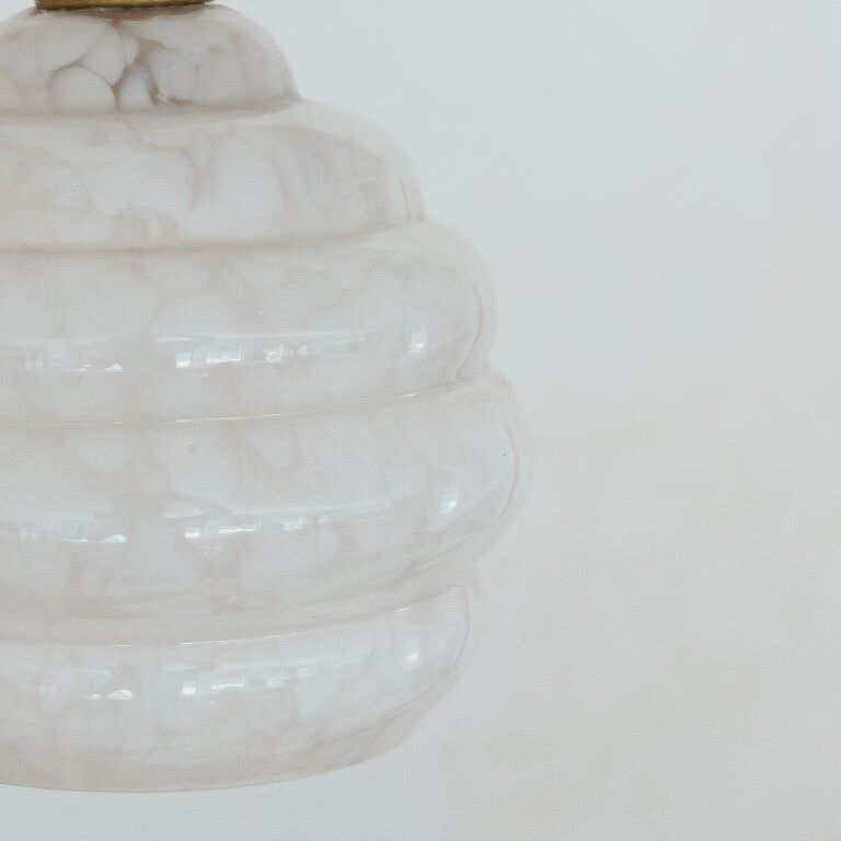 Suspension en verre soufflé
