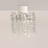 Kalmar Murano glass ceiling lamp, 1960 Austria.