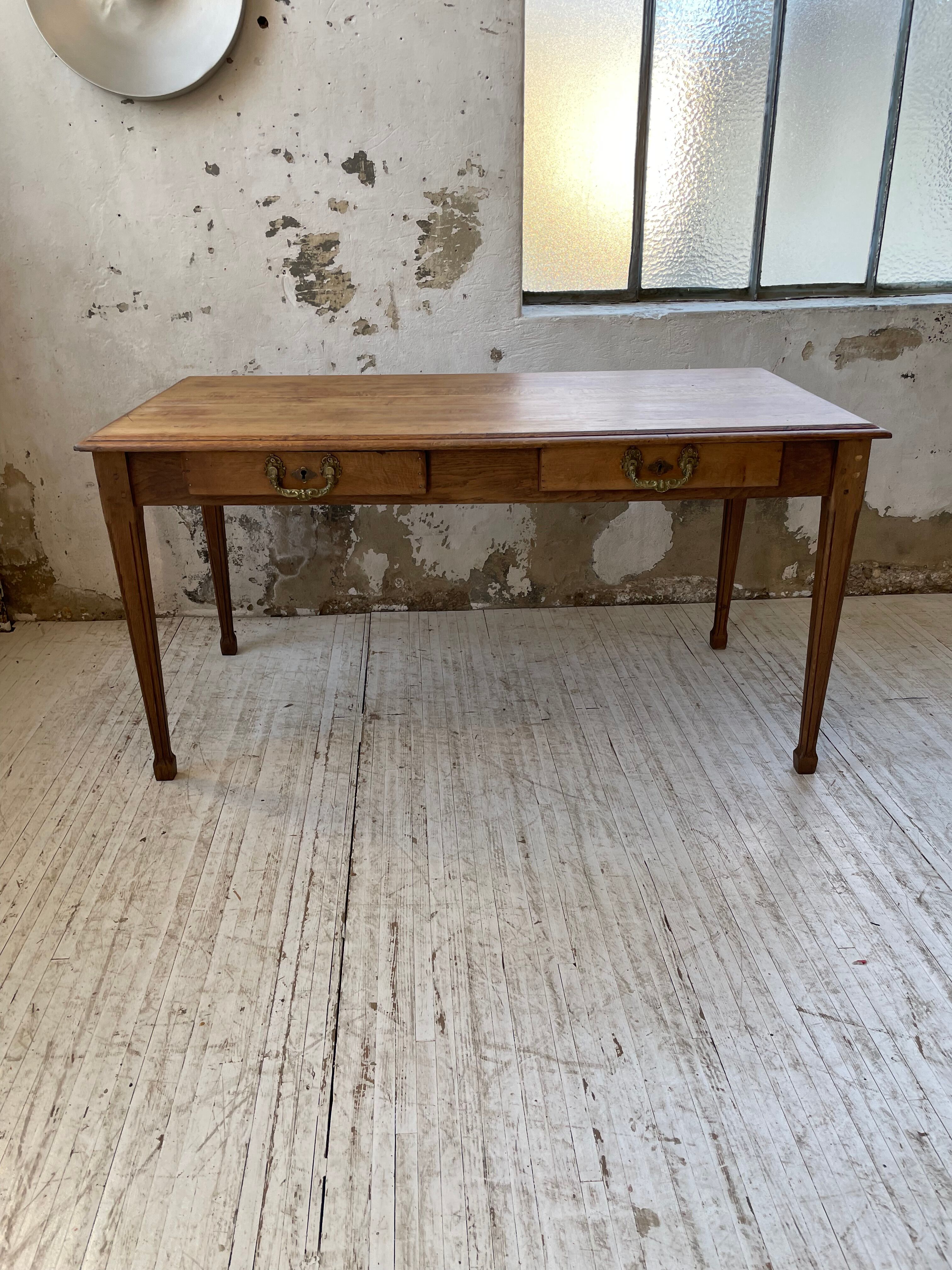 Oak desk 1900