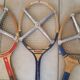 3 tennis wooden rackets 1960/1970