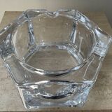 Hexagonal crystal ashtray or pocket