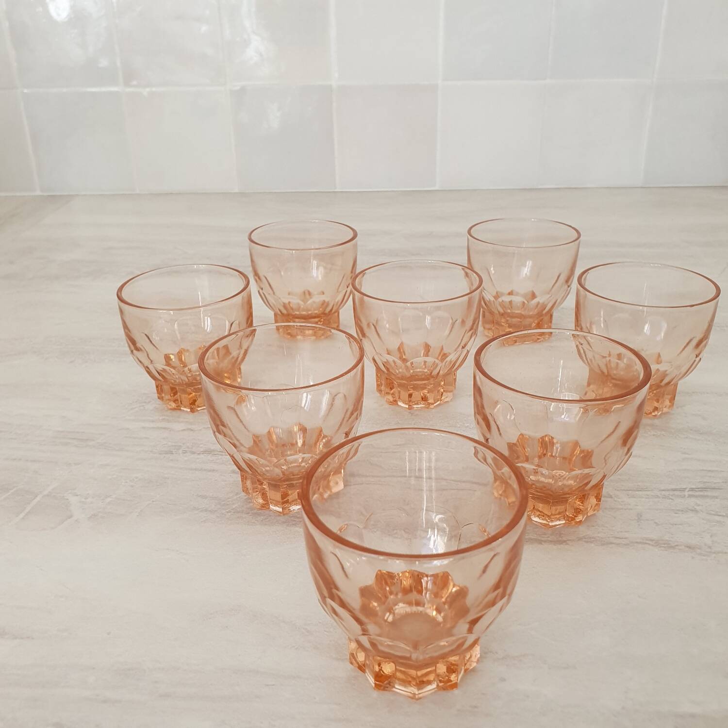 Small Art Deco glasses