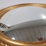 Vintage domed mirror