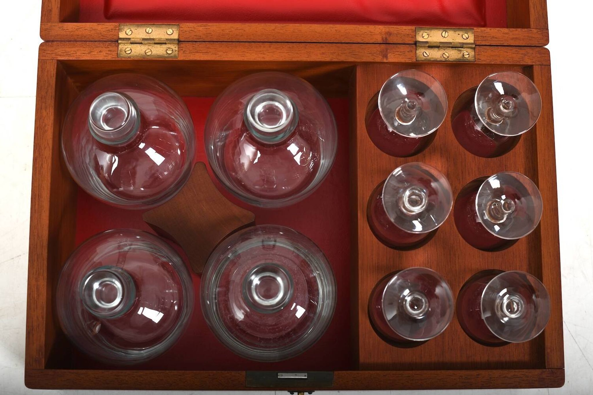 Boîte à liqueur de Søren Willadsen et Holmegaard, années 1960
