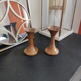 Pair of candle holders