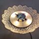 Vintage Schöninger wall mirror with lights | 1960s