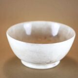 Antique bowl, large Lufapo Massarelos ceramic bowl, breakfast bowl, art deco