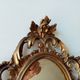 Vintage Italian baroque mirror 1950s 29.5*20