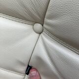 100% authentic Ligne Roset Togo 1.2z & hoek in Beige leather