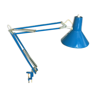Lampe d'architecte bleu des cyclades