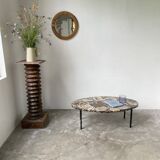 1950s Madagascar aragonite coffee table