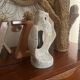 80s owl ceramic lamp