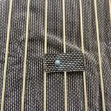 Set of 6 Vintage Gold Chrome Dining Chairs: Italian Mid-Century Design