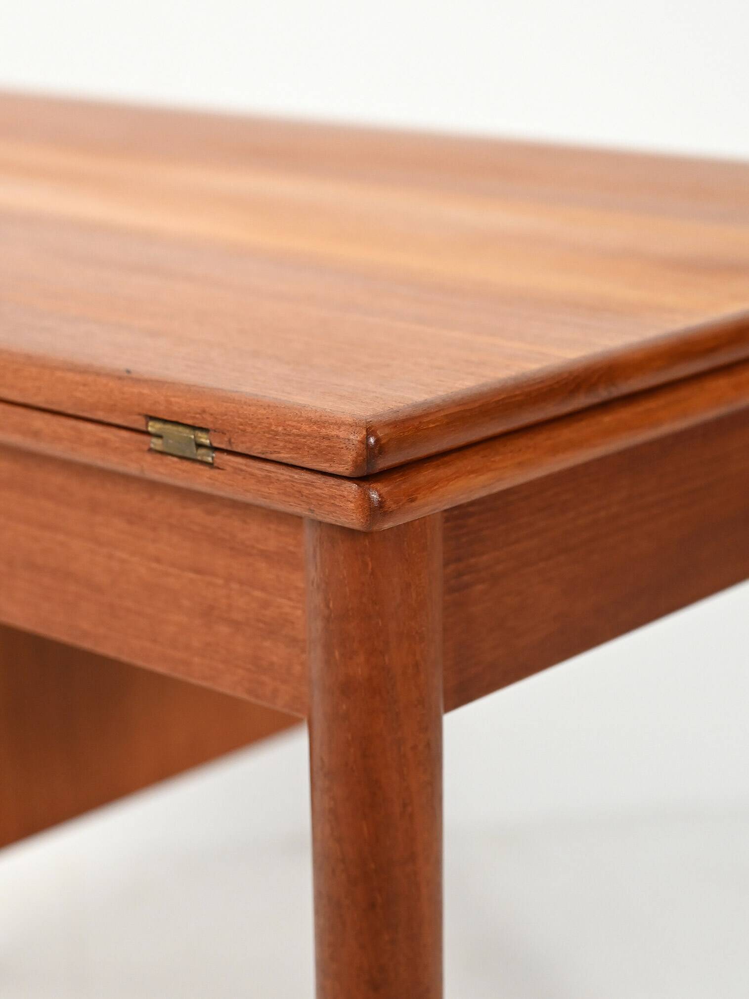 Scandinavian vintage teak flip-top desk