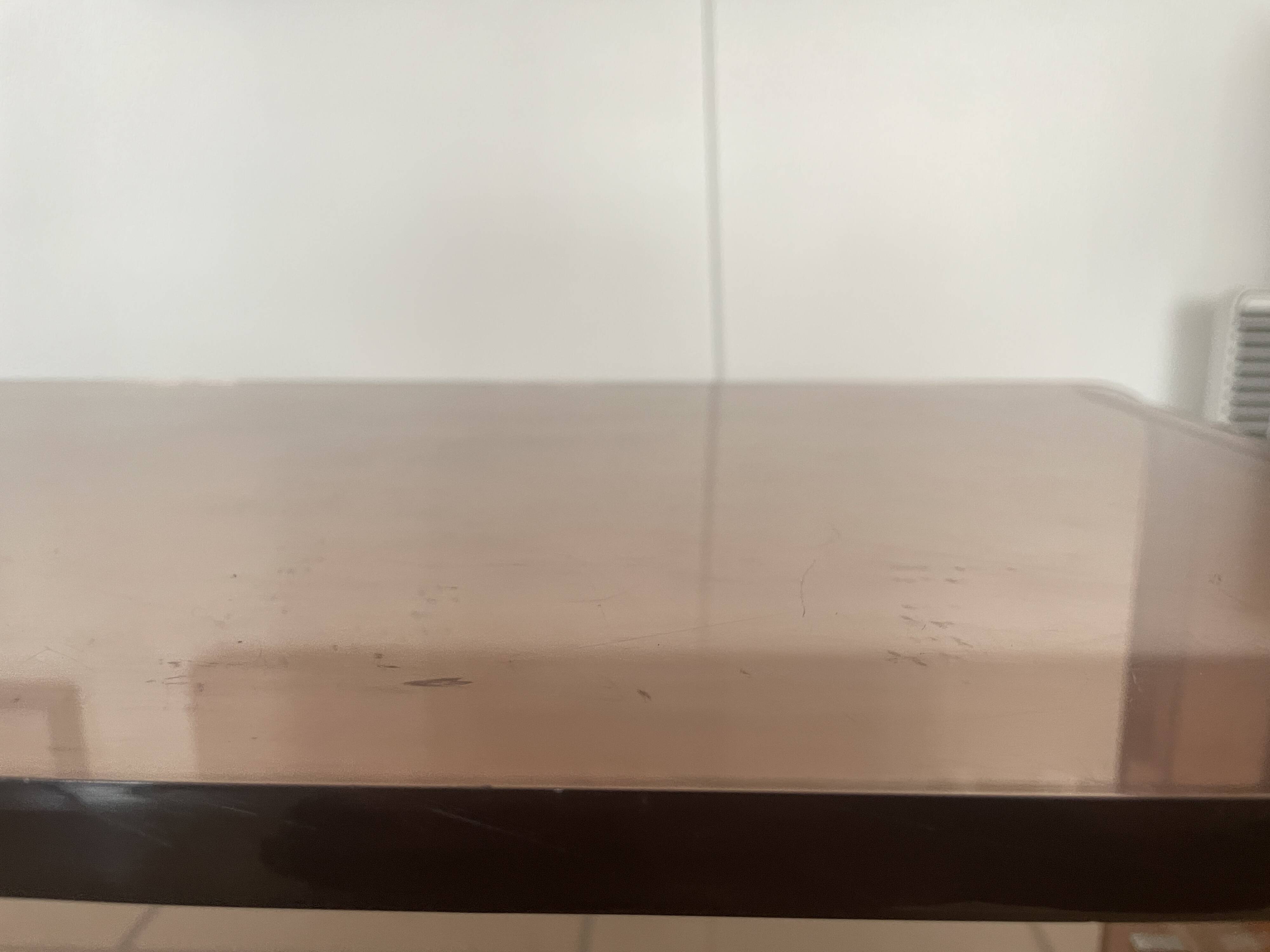 Coffee table in smoked plexiglass by Michel Dumas for Roche Bobois