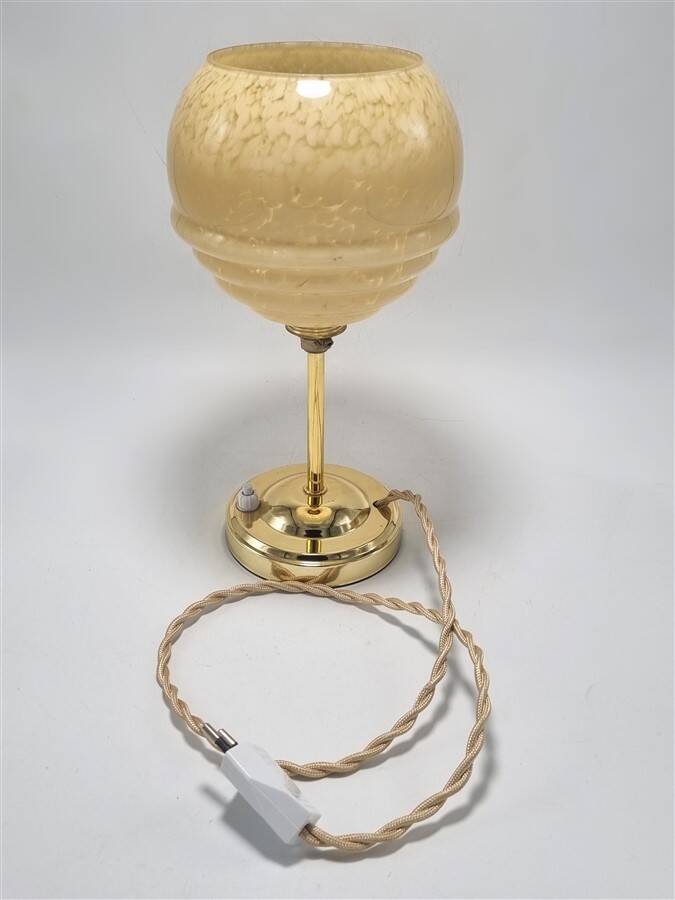 Clichy glass lamp