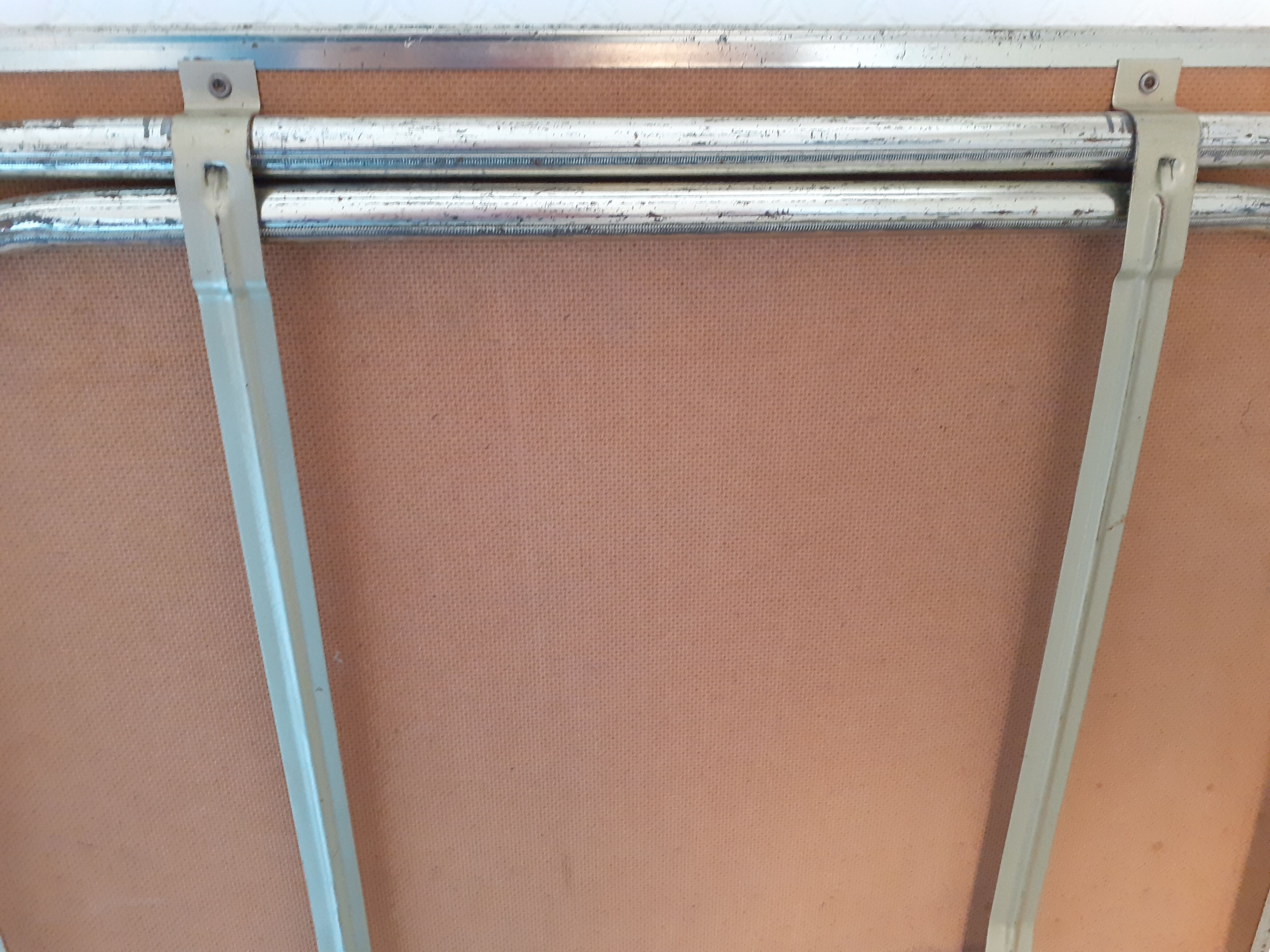 Vintage side service folding table