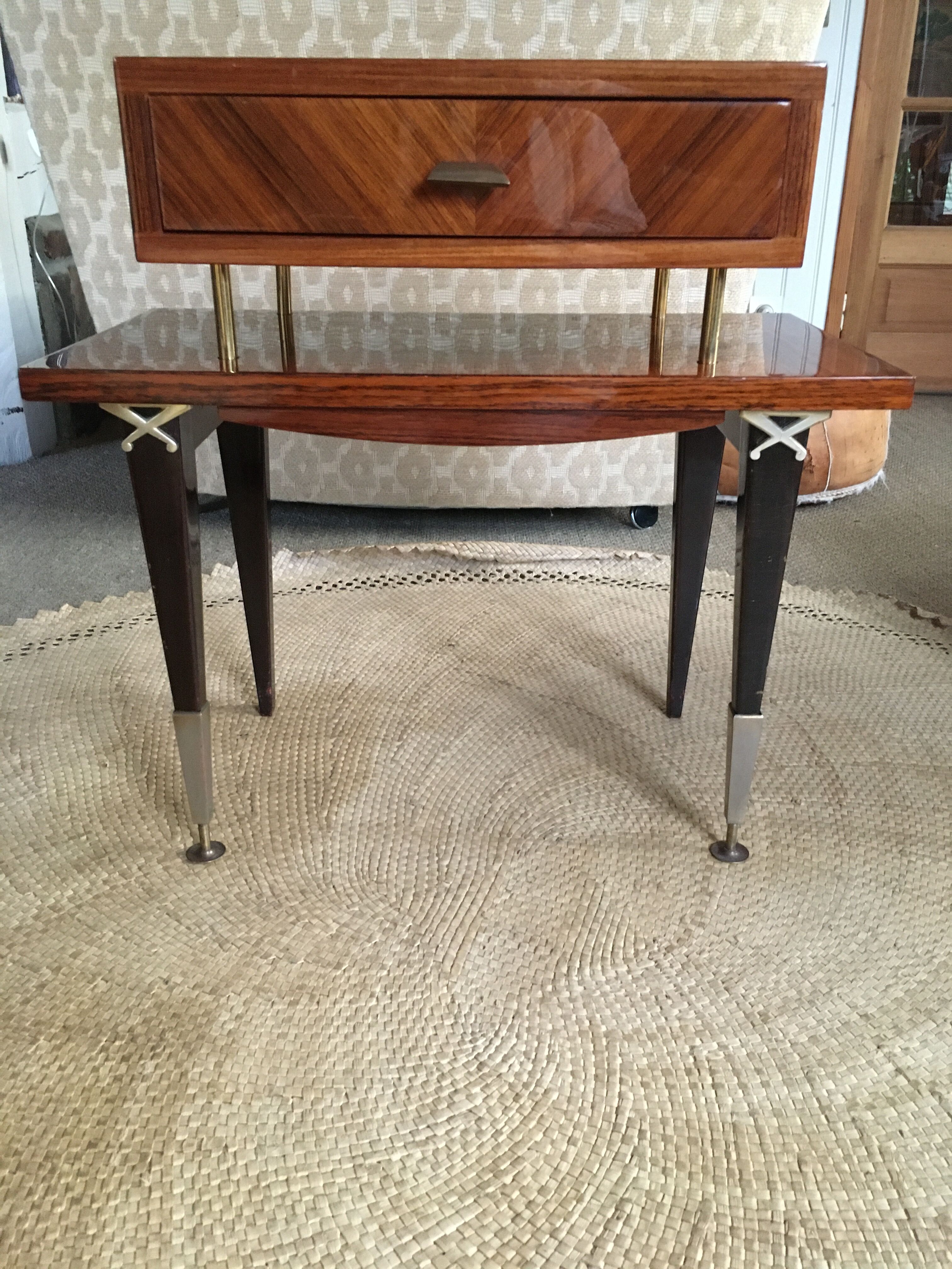 Table de nuit vintage