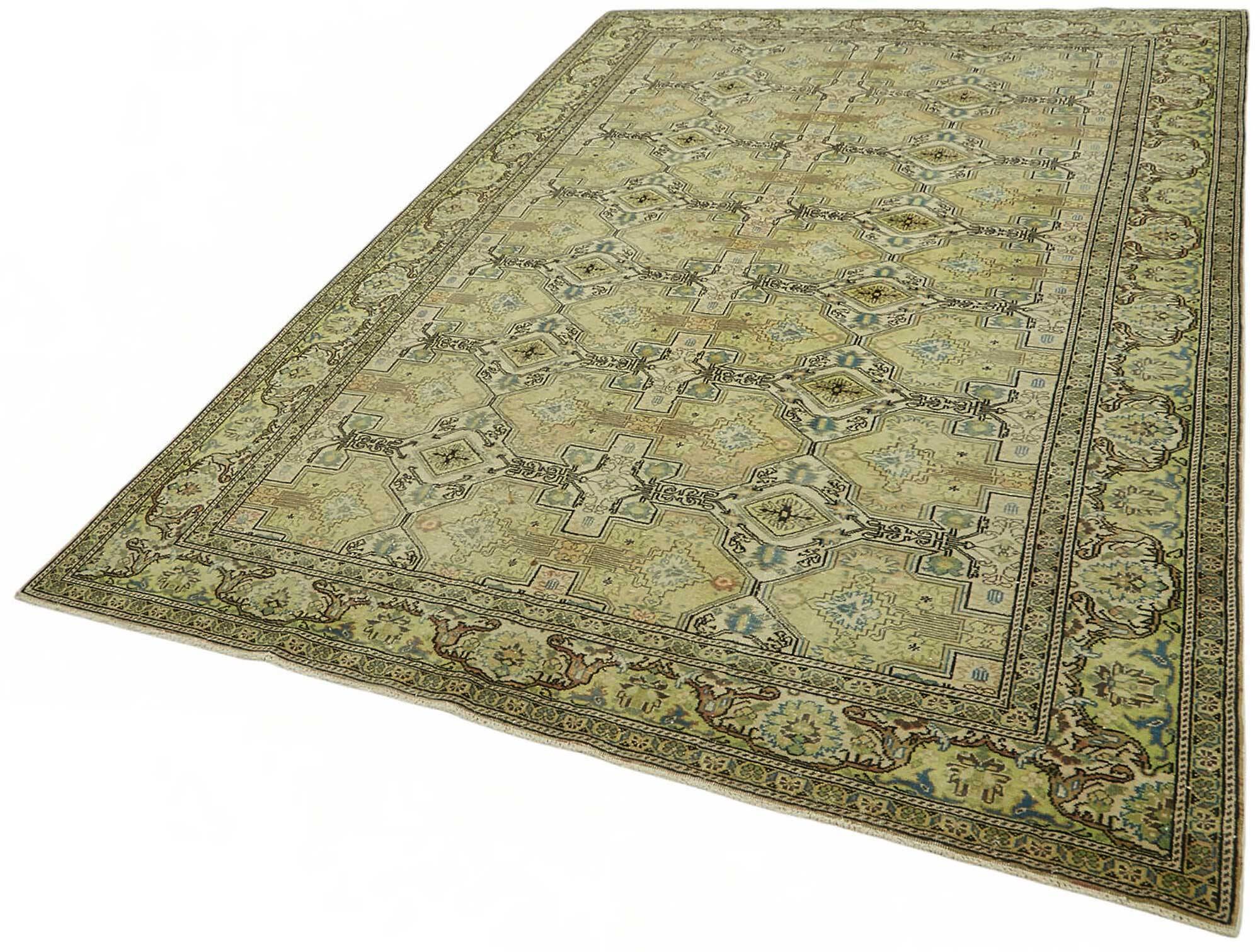 Turkish Wool Vintage Kayseri Rug 194 cm x 288 cm