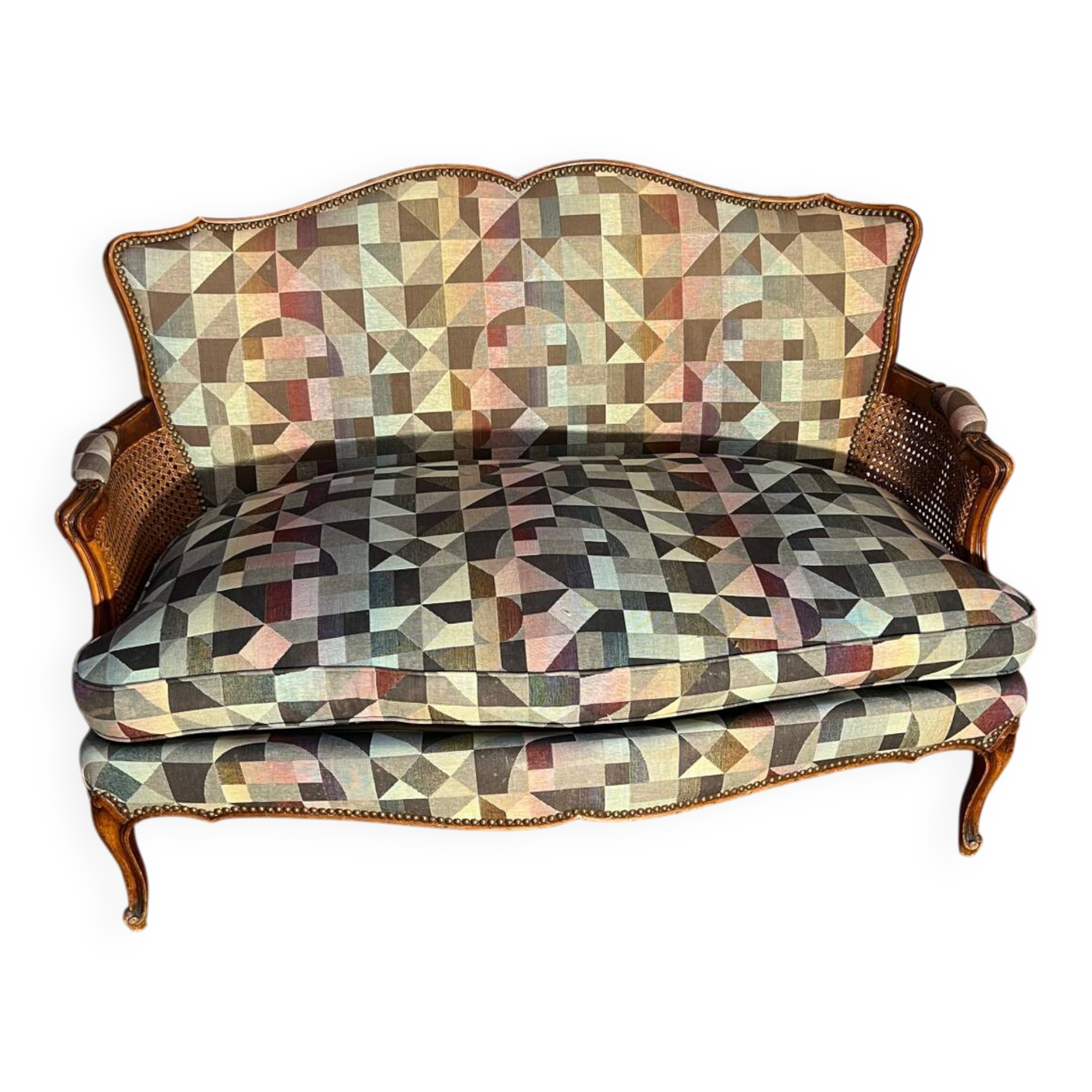 Louis XV style banquette