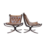 Pair of armchairs Sigurd Ressel Falcon, 1960