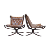 Pair of armchairs Sigurd Ressel Falcon, 1960